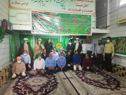  رئیس اداره تبلیغات اسلامی شوش میزبان خادمان آستان قدس رضوی