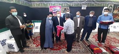 تعداد 60 عدد کیف و لوازم التحریر به دانش آموزان بی بضاعت در شهرستان رامشیر اهداء شد